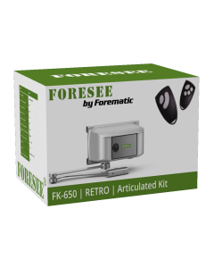 RETRO (F650) - 24v Double Leaf Articulated Arm Kit